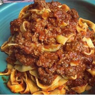 Fettuccine Bolognese